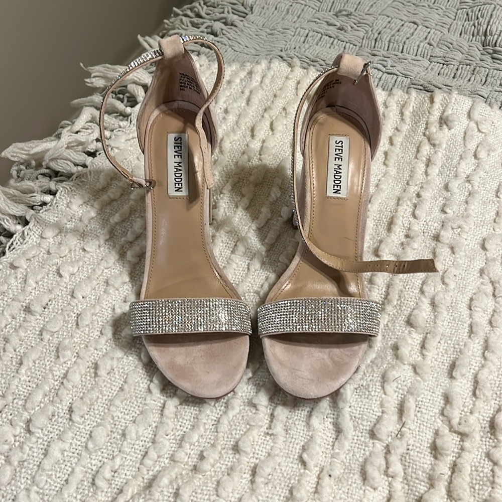 Steve Madden Kalina Rhinestone Heels